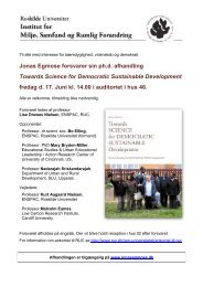 Jonas Egmose forsvarer sin ph.d. afhandling Towards ... - dasts