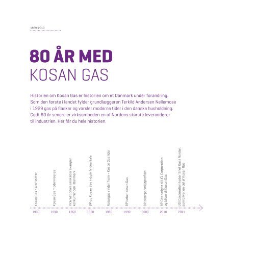 historiefolder - Kosan Gas