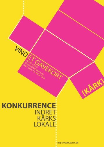 KONKURRENCE [KÅRK] - Rum - Arkitektskolen Aarhus