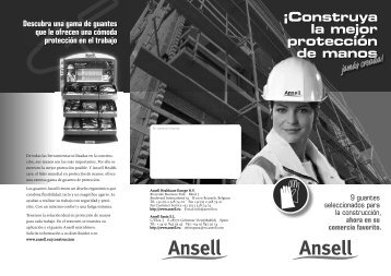 ¡construya la mejor protección de manos - Ansell Healthcare Europe