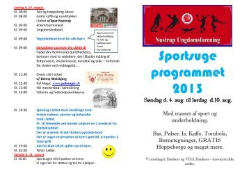 Se programmet her - Nustrup