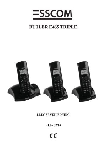 butler e465 triple - Esscom