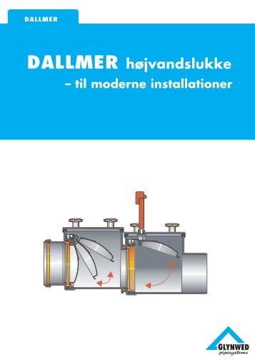 DALLMER højvandslukke - Glynwed A/S