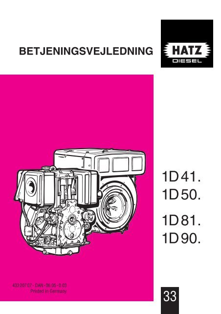 1D41. 1D50. 1D90. - Diesel