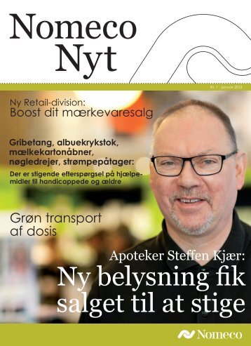 Ny belysning fik salget til at stige - Nomeco A/S