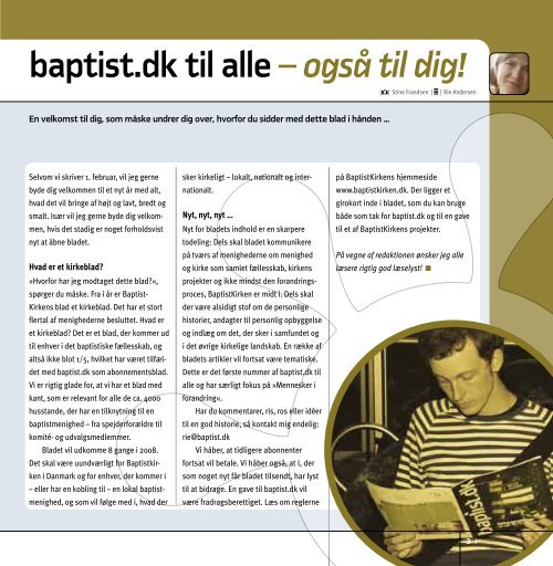 Baptist nr 1 - 08 G LOW.indd - Baptistkirken i Danmark