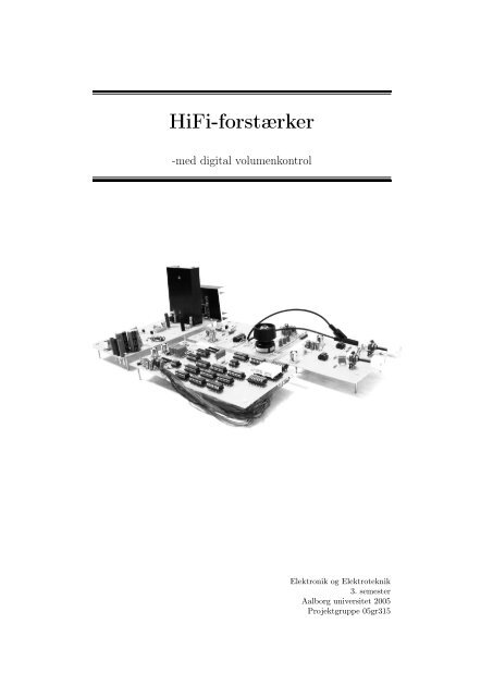 HiFi-forstærker - Websted for Morten Christophersen