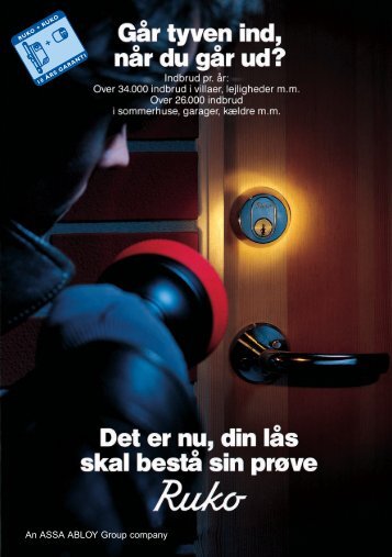 Folder om låsesikkerhed - Himmerlands Låse & Sikring