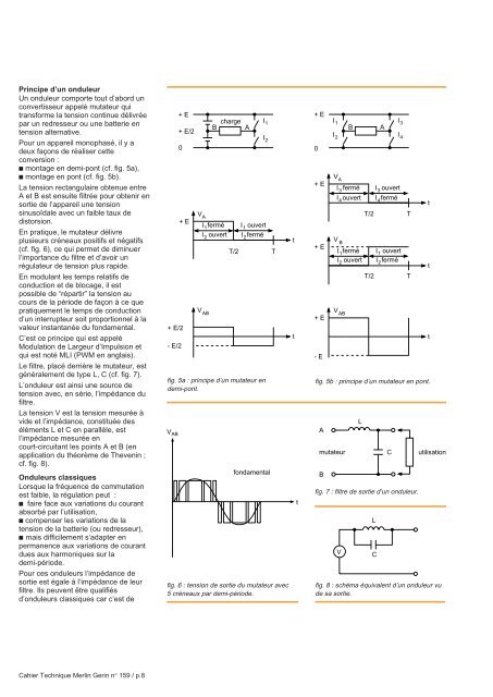 Onduleurs et harmoniques (cas des charges ... - Schneider Electric