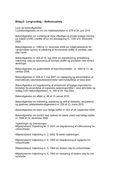 Notits Miljøgodkendelse samt tilhørende kommuneplantillæg og vvm ...