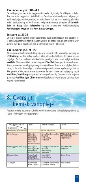 Plejebrochure - Pool Eksperten