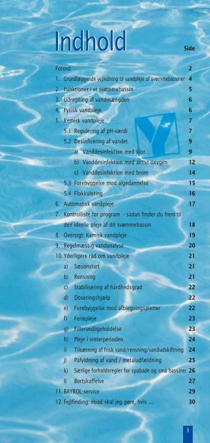 Plejebrochure - Pool Eksperten