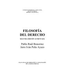 FILOSOFÍA DEL DERECHO - Rama Judicial