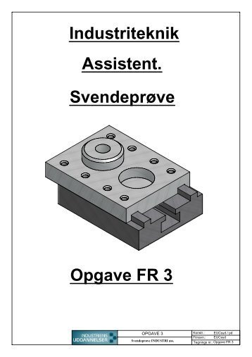 Forside Opgave FR 3 - Industriens Uddannelser