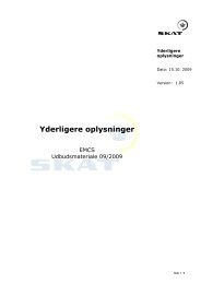 Yderligere oplysninger - Skat