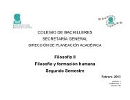 Filosofía II - Colegio de Bachilleres