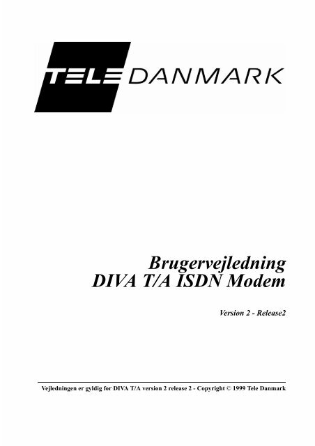 DIVA T/A ISDN Modem til Windows 95, 98 og NT
