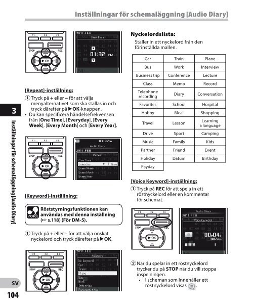 DM-5 DM-3 - Olympus