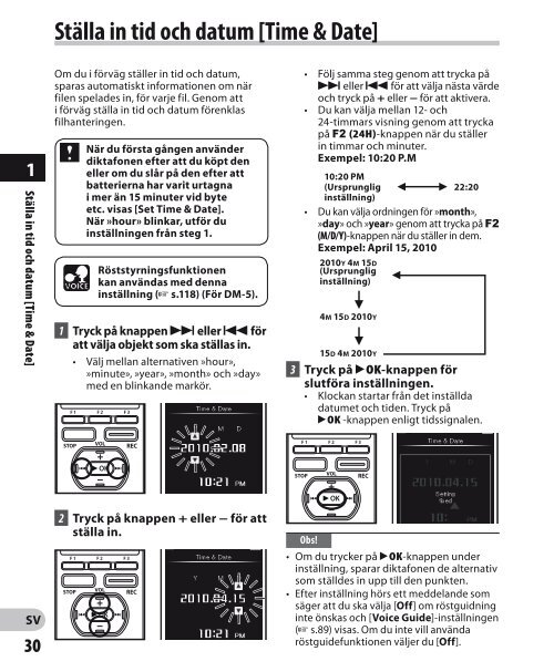 DM-5 DM-3 - Olympus