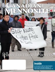 fellow Burmese believers - Canadian Mennonite