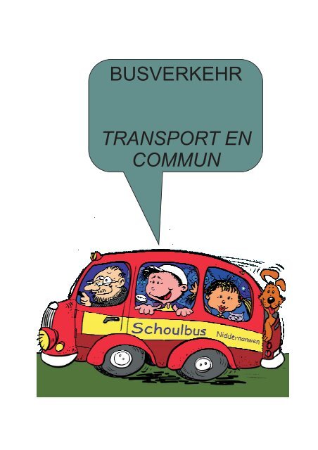 BUSVERKEHR TRANSPORT EN COMMUN - Gemeinde Niederanven