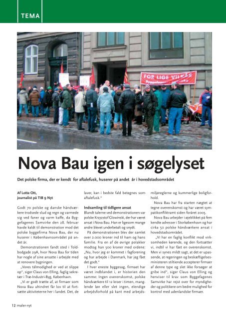 malernyt nr. 2 2007, som pdf - Malernes Fagforening Storkøbenhavn