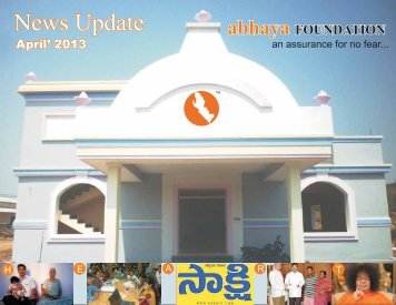 News Update - Abhaya Foundation