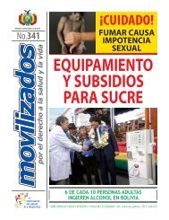 EQUIPAMIENTO Y SUBSIDIOS PARA SUCRE - Ministerio de Salud ...