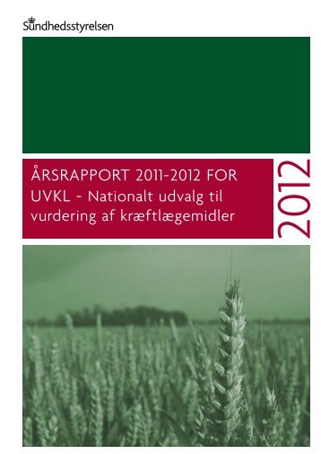 Årsrapport 2011-2012 for - Sundhedsstyrelsen