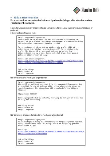 • Sådan attesteres der