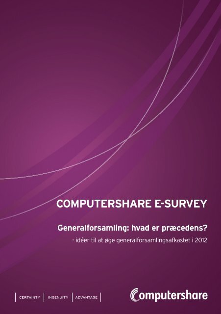 Generalforsamling - Computershare