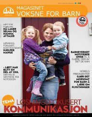 (Pdf) Magasinet Voksne for Barn 03/2011