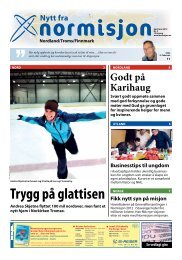 Nytt fra Normisjon 02/12