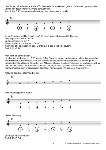 Ein Spaziergang durch die Welt der Musiktheorie - Steven Bolarinwa