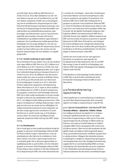 rapport 2012:3 - Nasjonalt folkehelseinstitutt