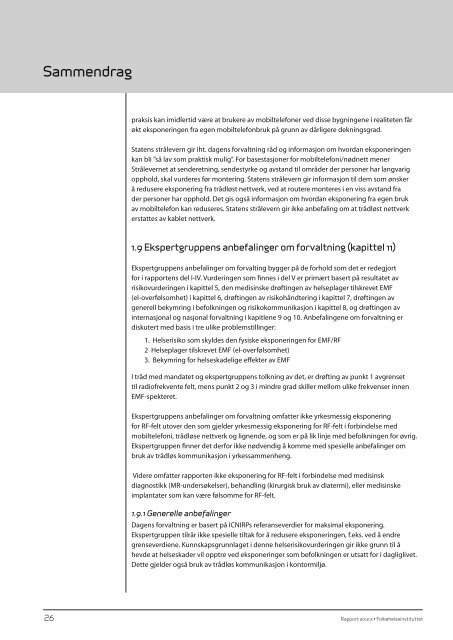 rapport 2012:3 - Nasjonalt folkehelseinstitutt