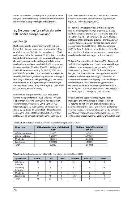 rapport 2012:3 - Nasjonalt folkehelseinstitutt