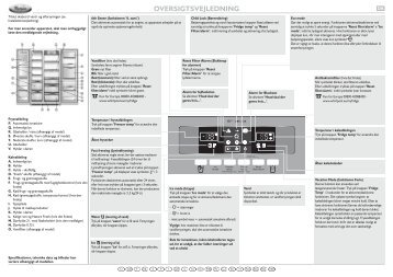 OVERSIGTSVEJLEDNING - Whirlpool EU