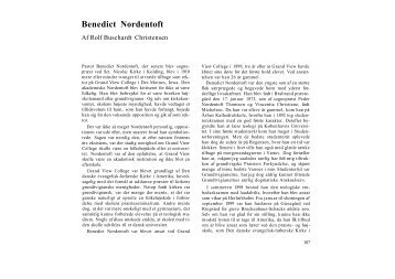 Benedict Nordentoft
