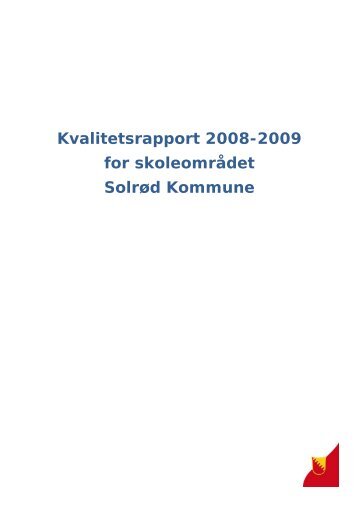 Kvalitetsrapport 2009-2010