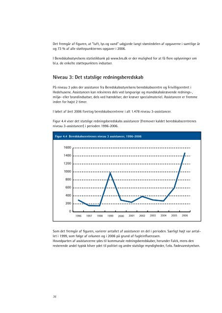 STATISTISKE BERETNING 2006 - Beredskabsstyrelsen