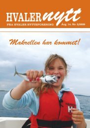 Hvaler-nytt nr. 3/08.indd - Hvaler Hytteforening