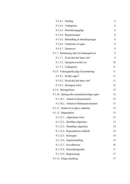 Personaleadministrativ vejledning - Krim