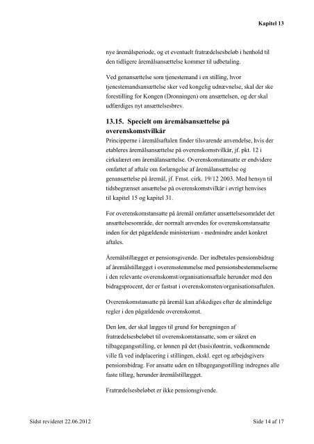 Personaleadministrativ vejledning - Krim