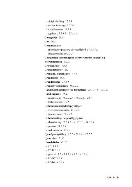 Personaleadministrativ vejledning - Krim