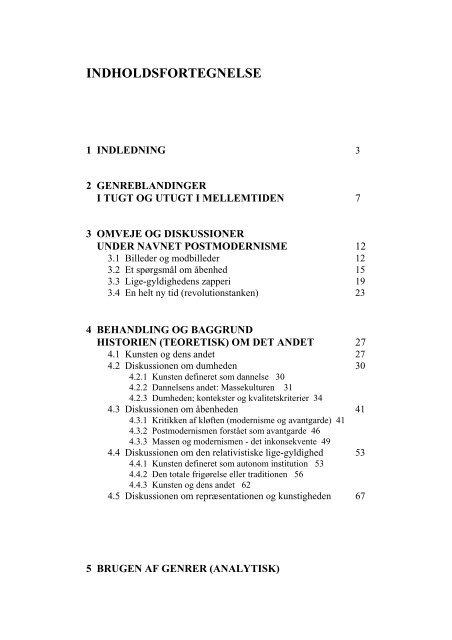 Med de store fortællingers så berømte død, døde romanen - Aarhus ...
