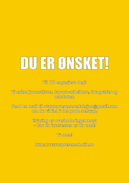 Et semester i Tyskland - Status Presens