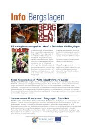 Första utgåvan av magasinet Urkraft – Berättelser från Bergslagen ...