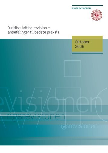 Juridisk-kritisk revision - Rigsrevisionen