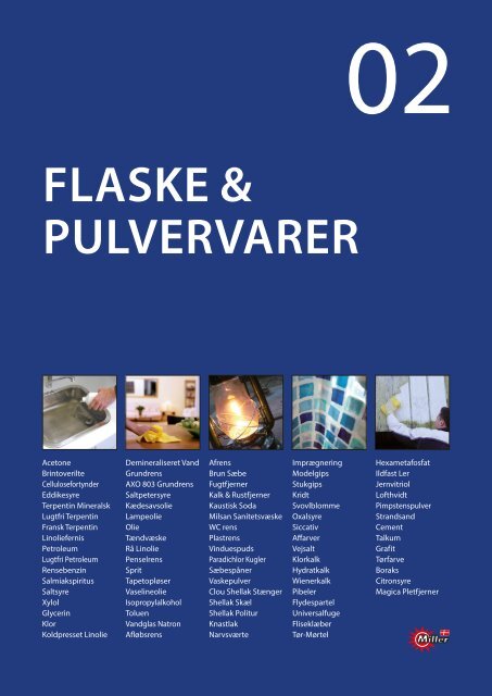 FLASKE & PULVERVARER - C. Flauenskjold A/S